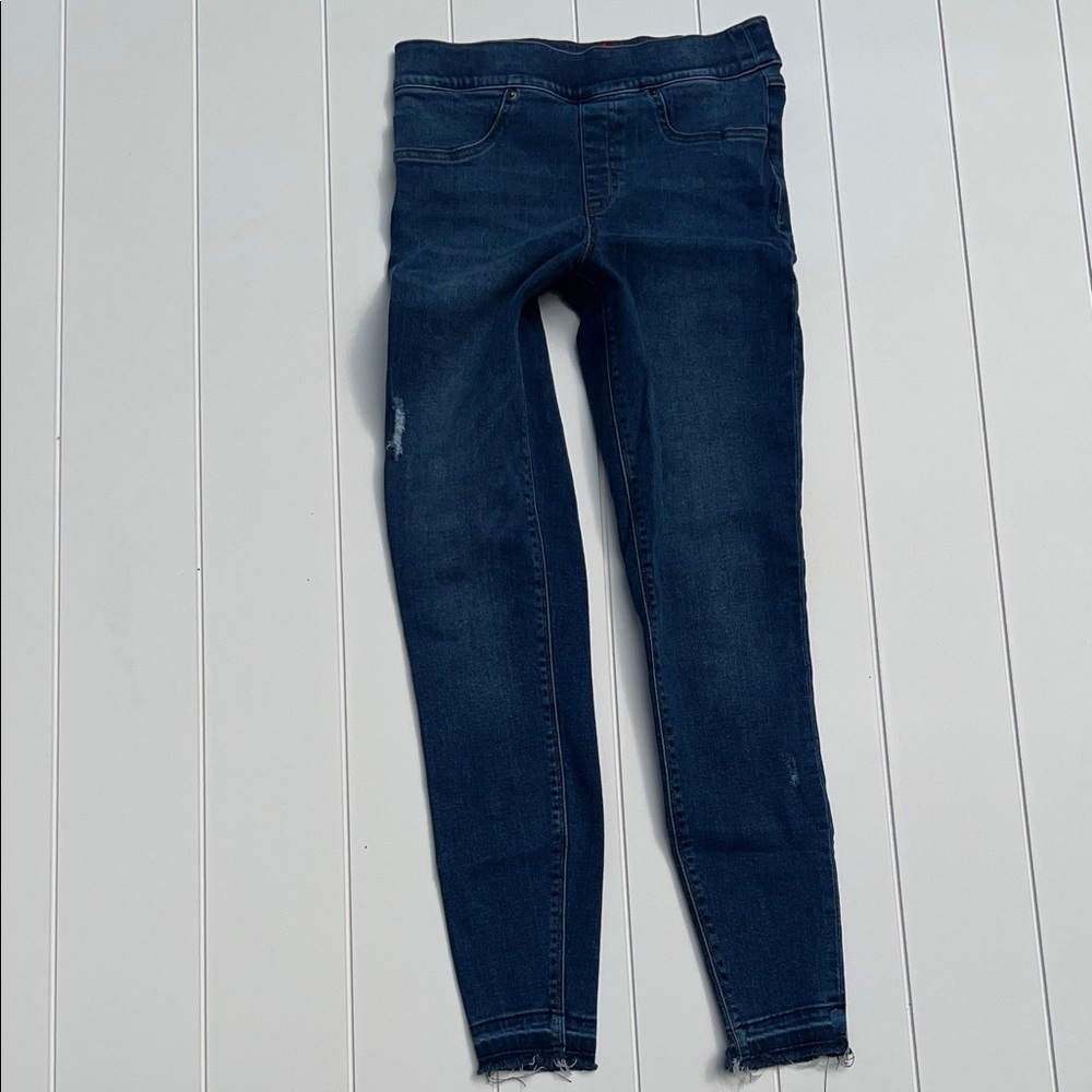 SPANX Dark Indigo Women's Skinny Jeans slimming